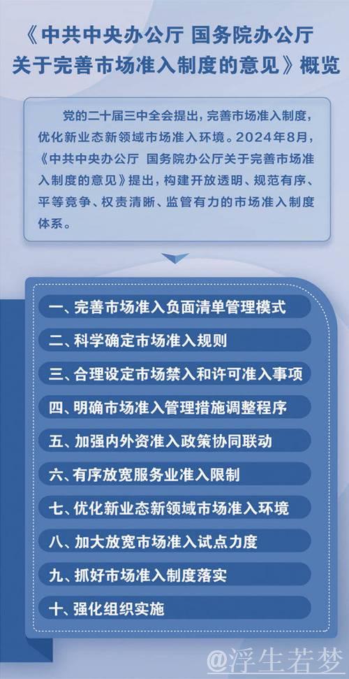优化商业环境 完善市场准入（产业观察）