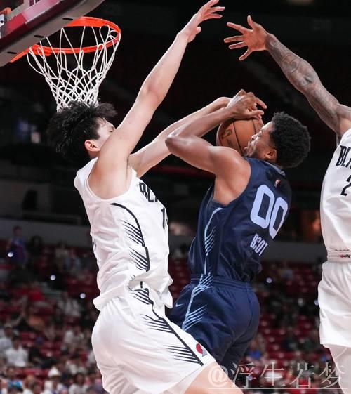 杨瀚森迎生涯首秀 开拓者惜败灰熊 杨瀚森迎生涯首秀 开拓者惜败灰熊